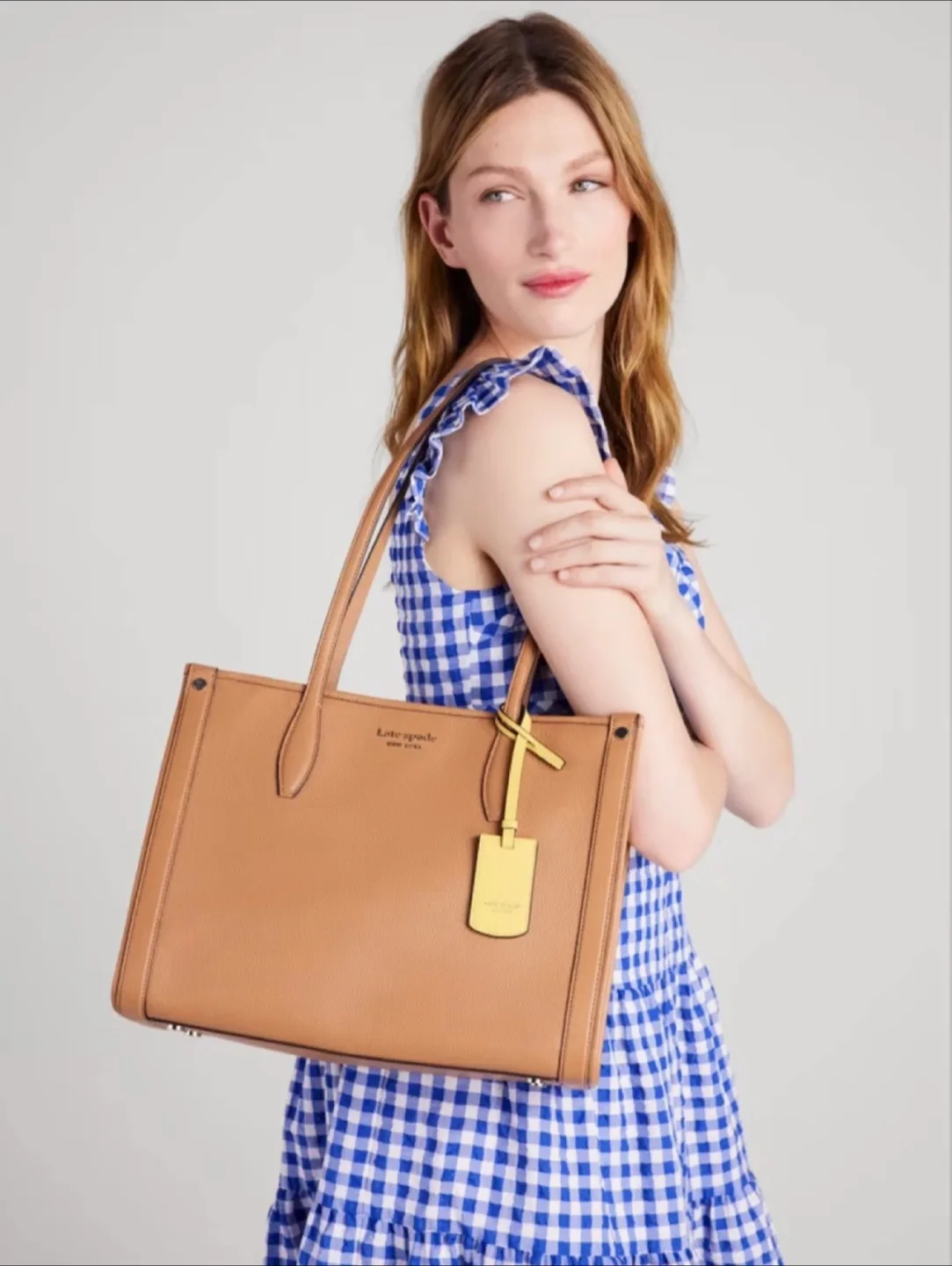 Kate Spade Market Pebbled Leather Medium Tote thumbnail