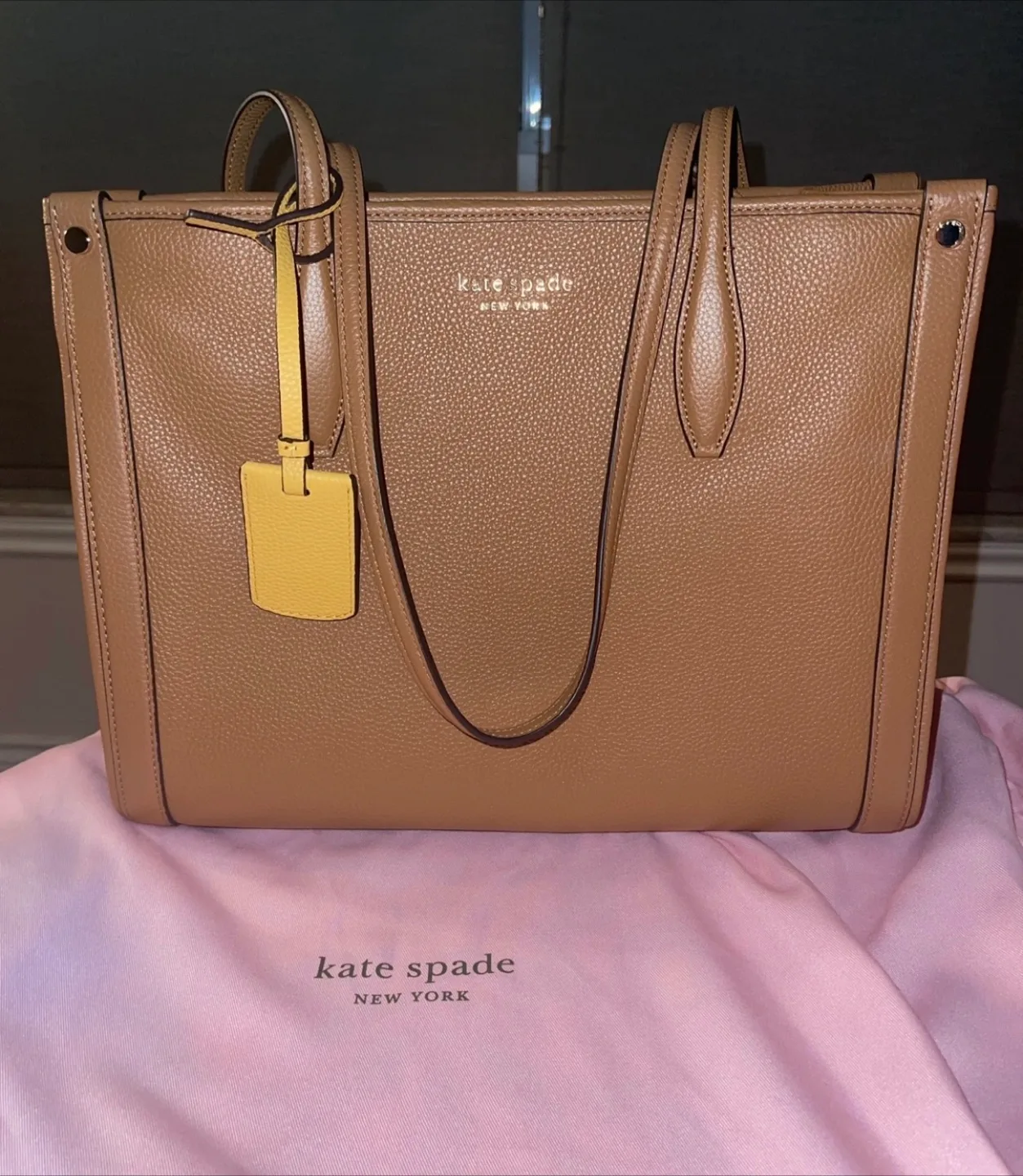 Kate Spade Market Pebbled Leather Medium Tote image indicator(2)