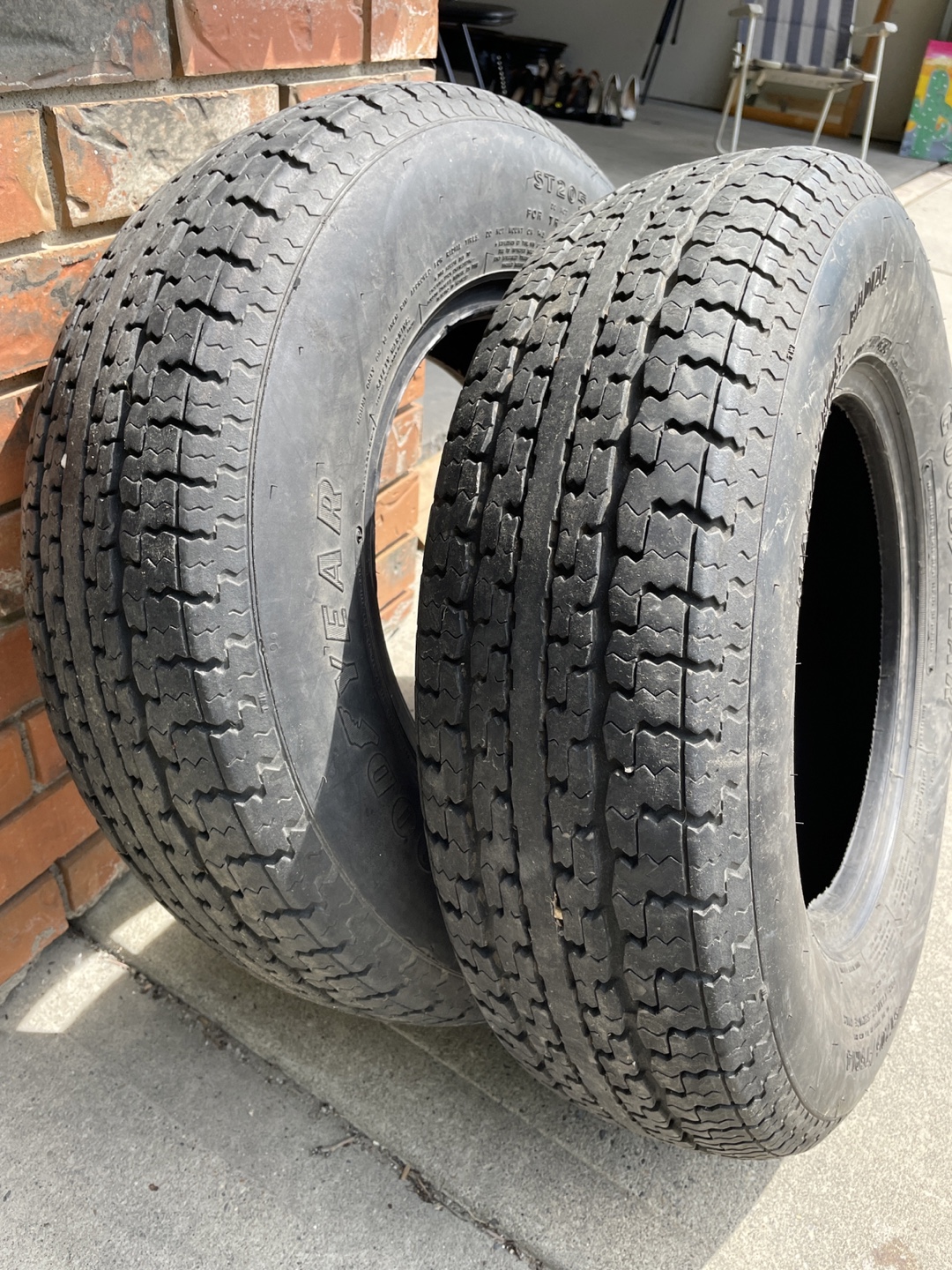 Pair of Goodyear Marathon Radial Trailer Tires - photo 4