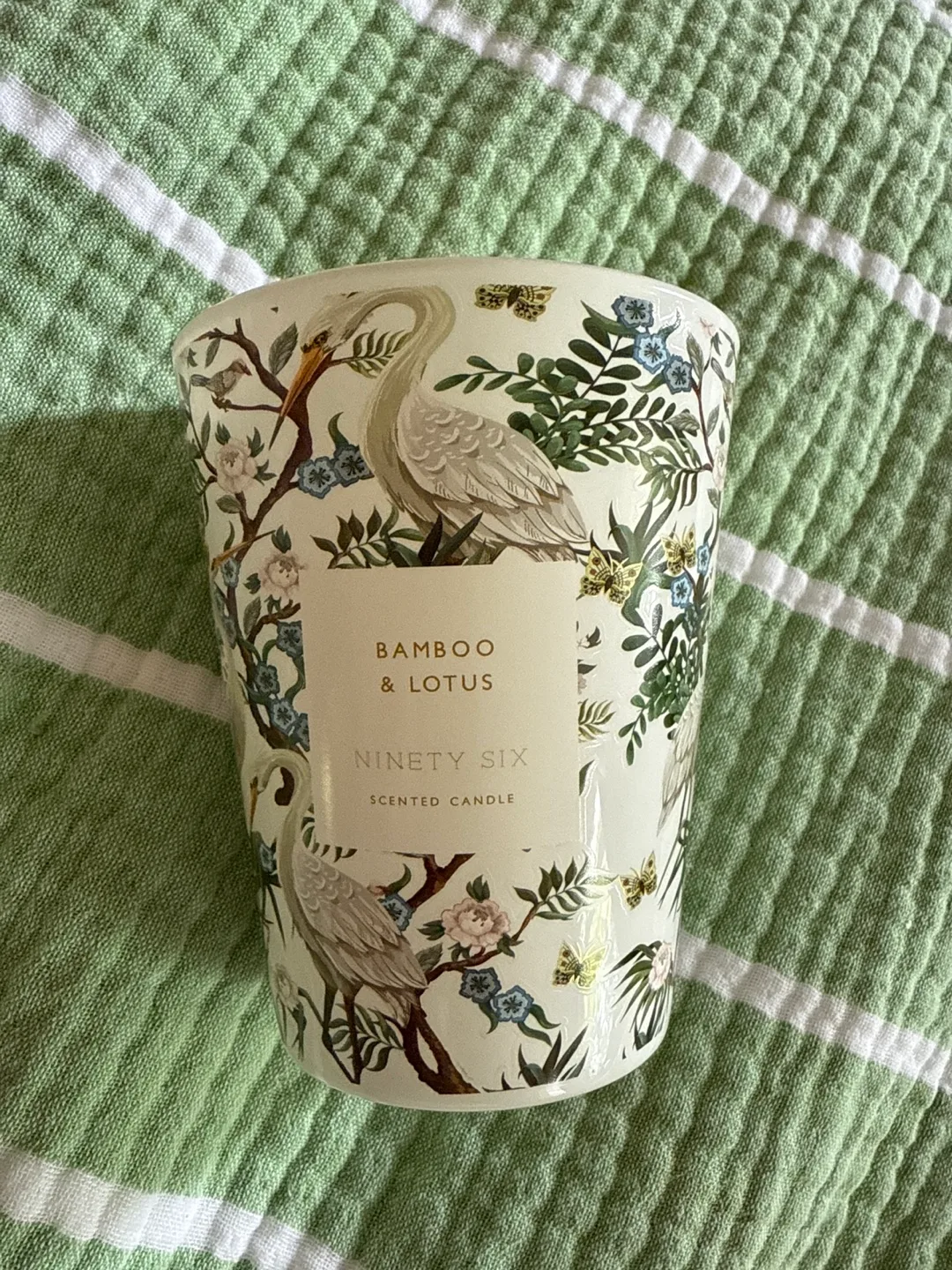 Bamboo & Lotus Scented Candle thumbnail
