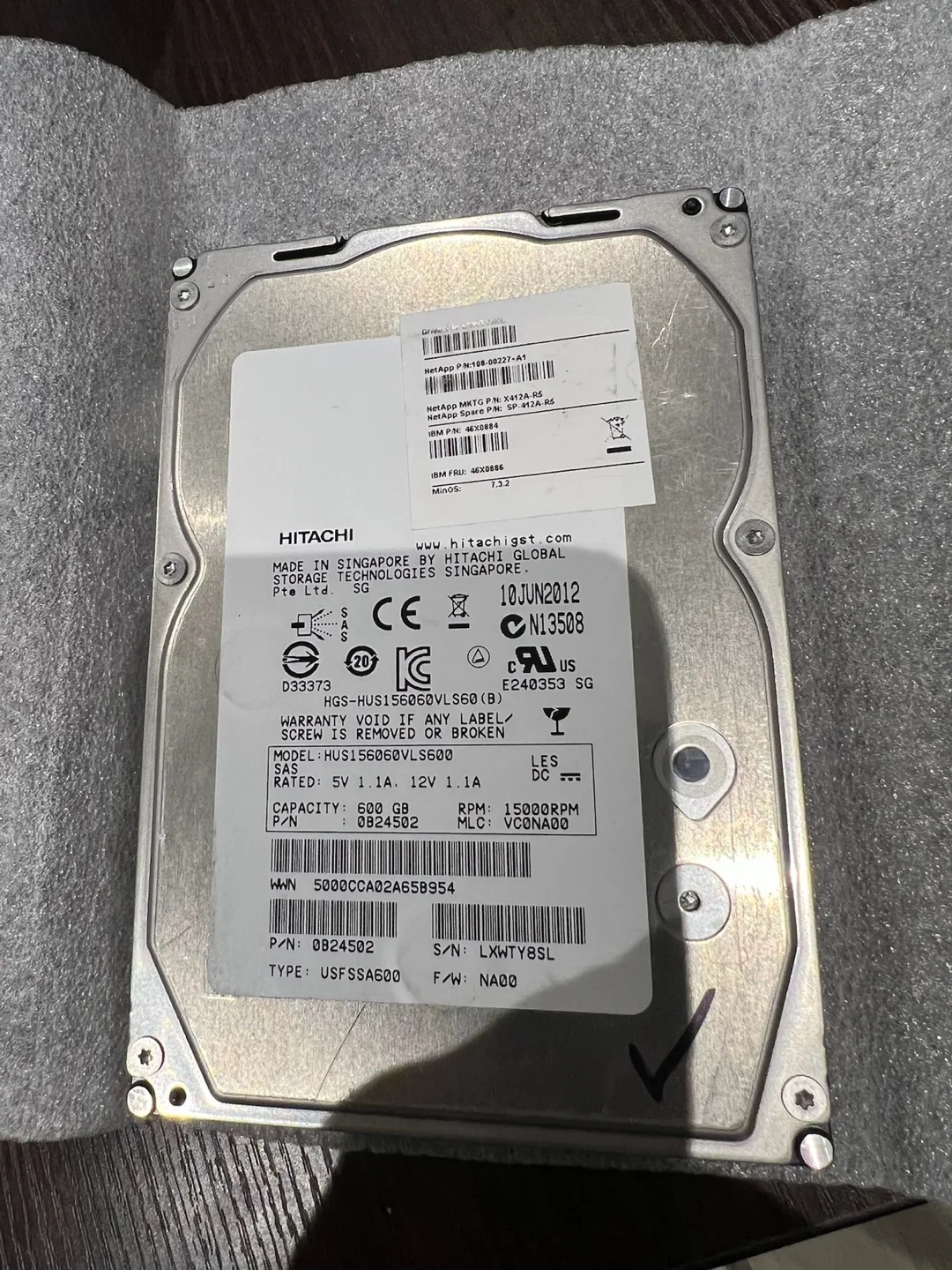 Enterprise SAS Hard Drive – 600GB 15K RPM thumbnail