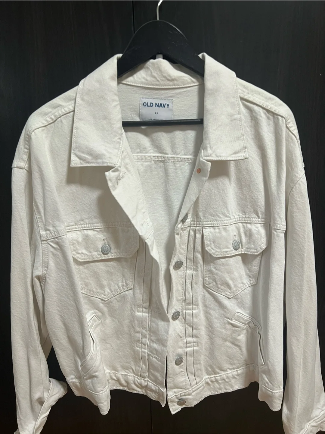 Women Semi-Crop Jean Jacket thumbnail