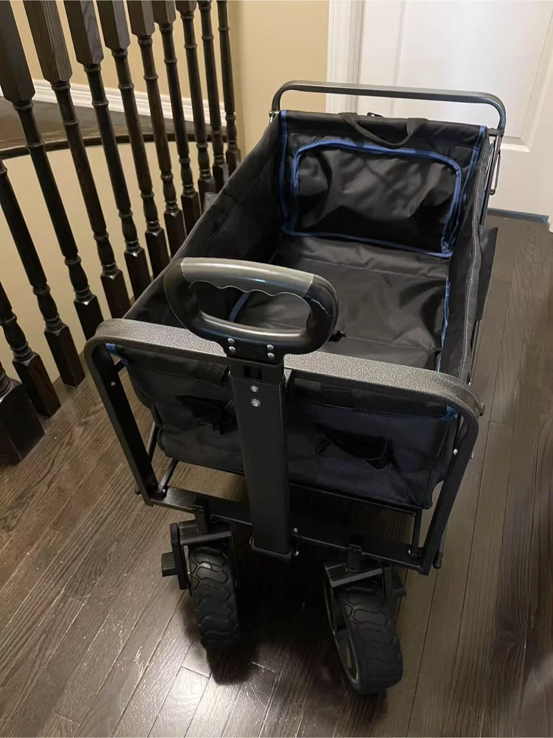 Folding Wagon Cart - Black thumbnail