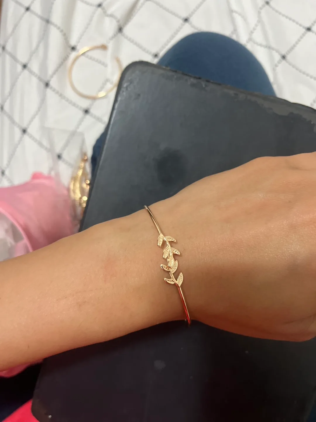 Gold Leaf Bracelet thumbnail
