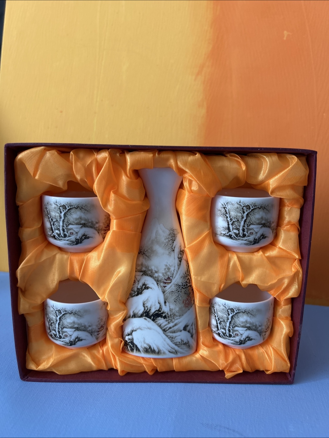 Sake Set with Box