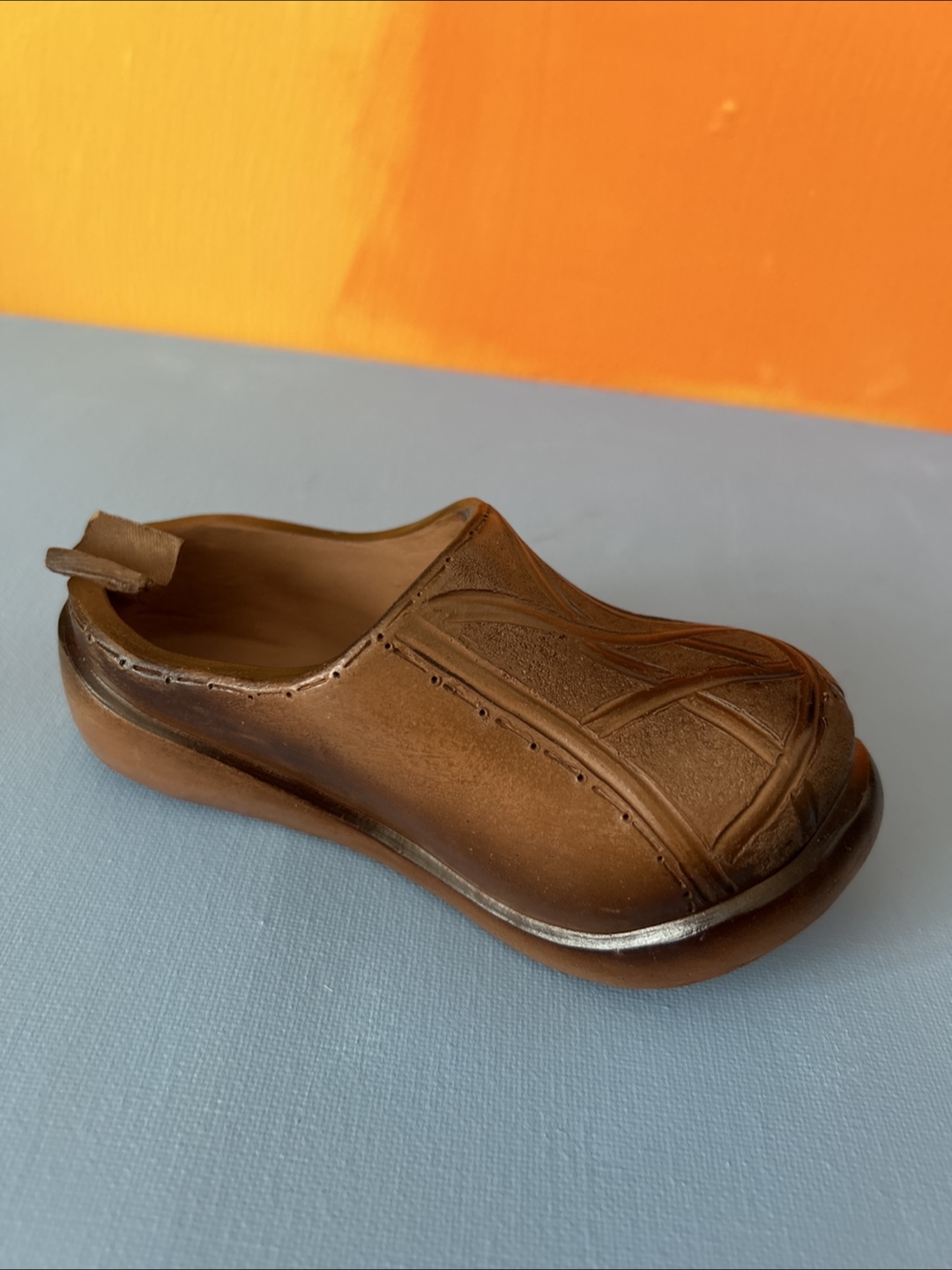 Vintage Ceramic Clog Ashtray