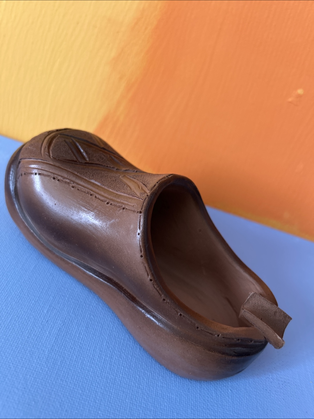 Vintage Ceramic Clog Ashtray - photo 3