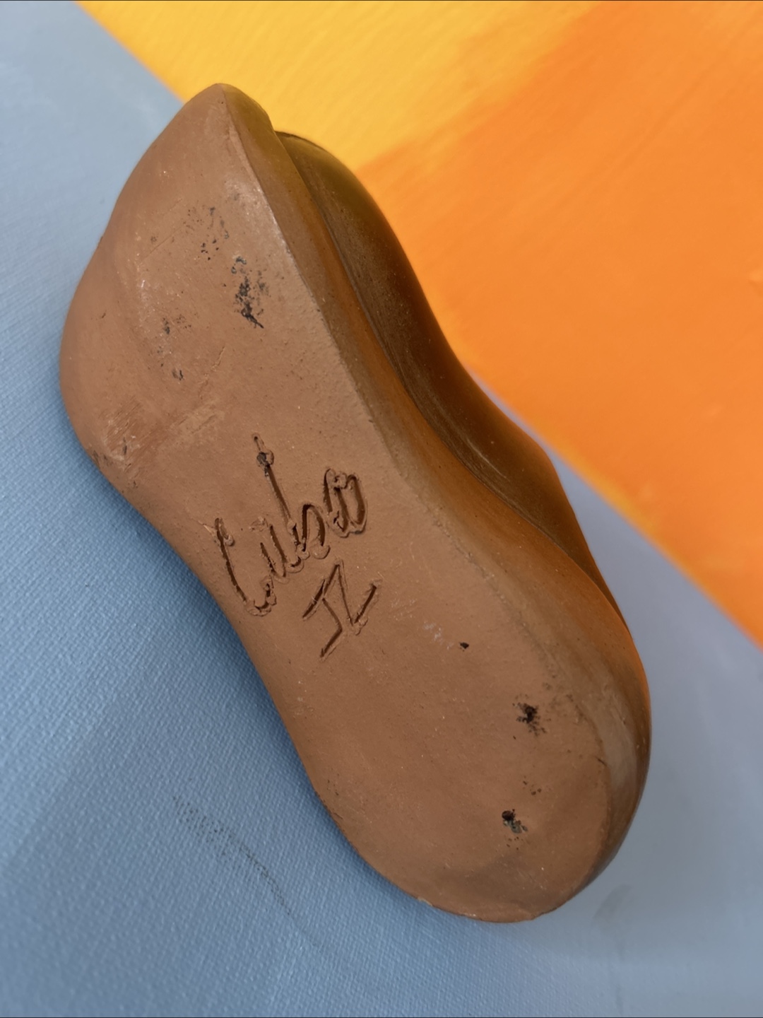 Vintage Ceramic Clog Ashtray - photo 4