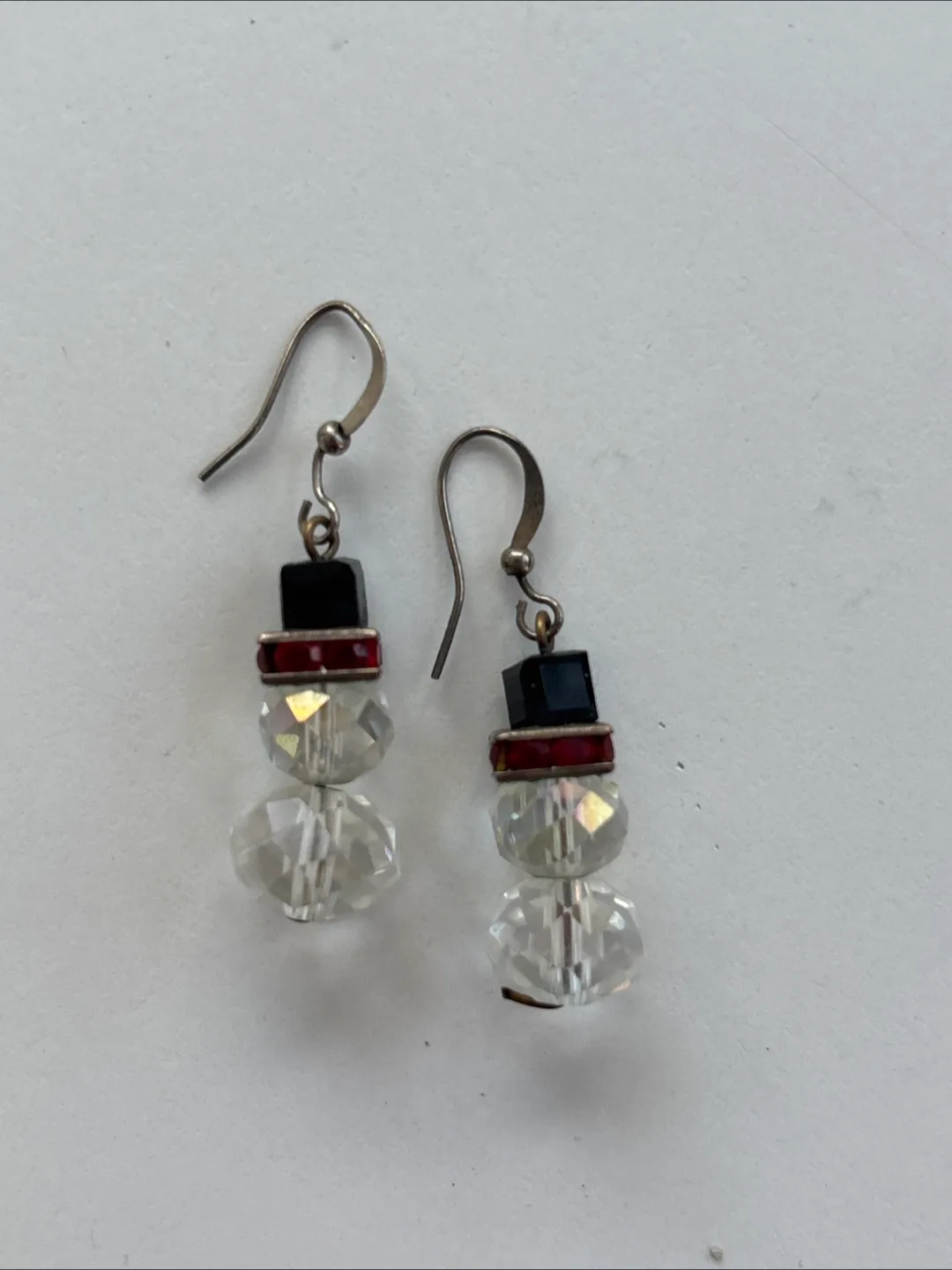 Snowman Dangle Earrings thumbnail