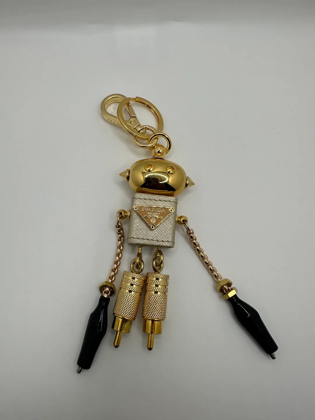Used Prada Robot Trick Keychain thumbnail