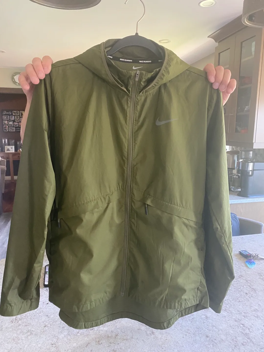 Nike Running Jacket - Size Large Woman thumbnail