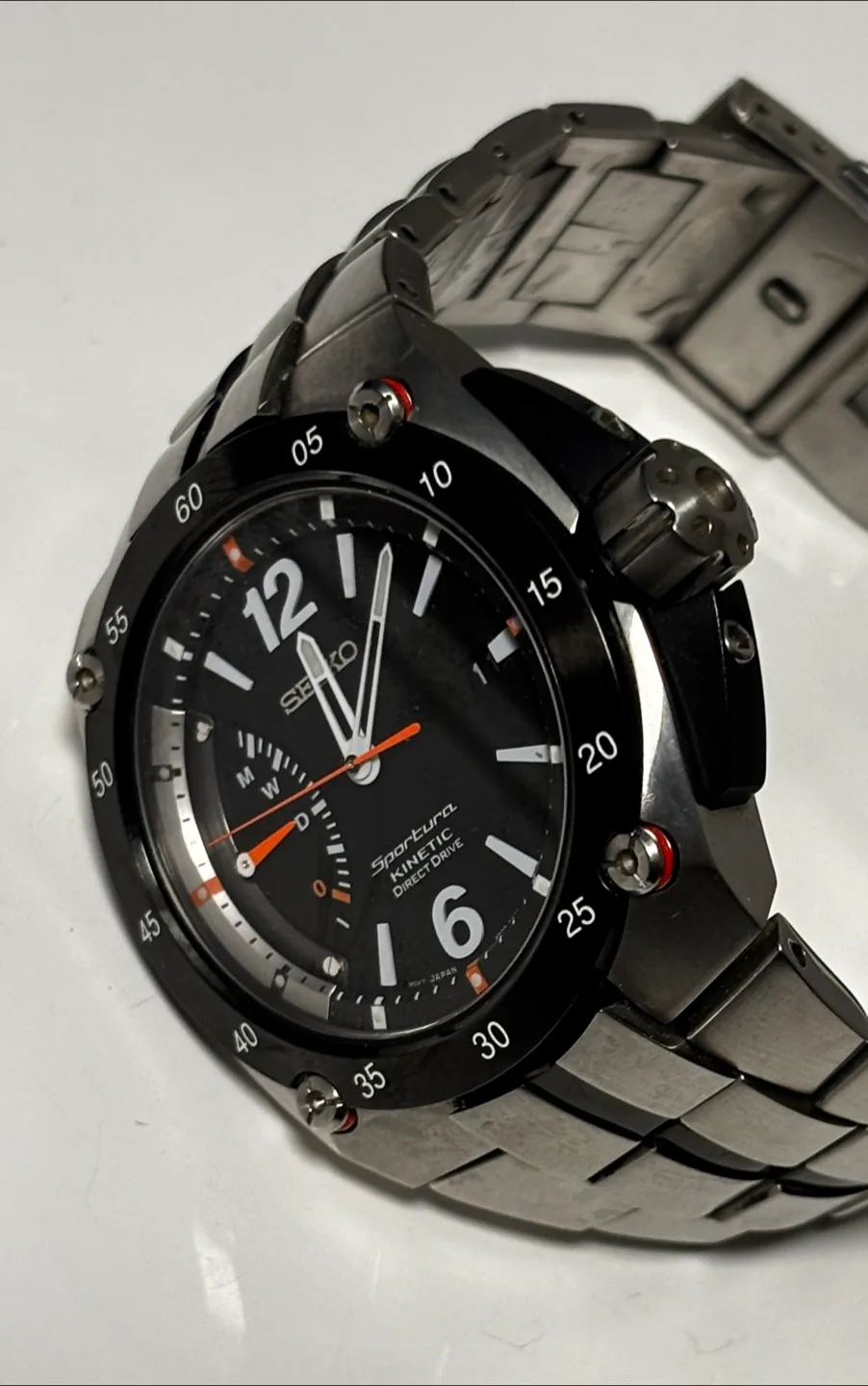 Seiko Sportura Kinetic Direct Drive Watch thumbnail