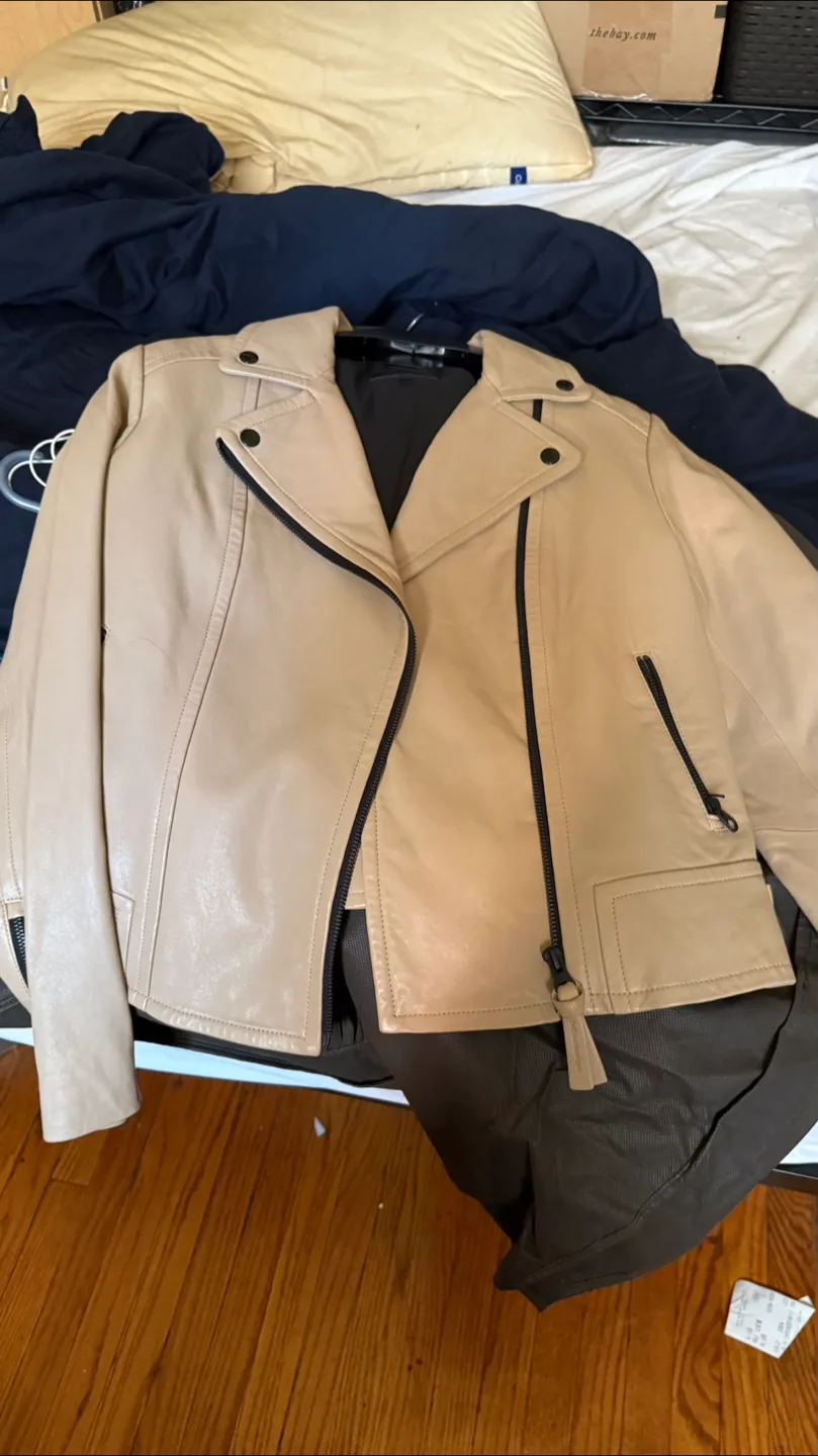 mackage ( Lamb leather 100% new thumbnail