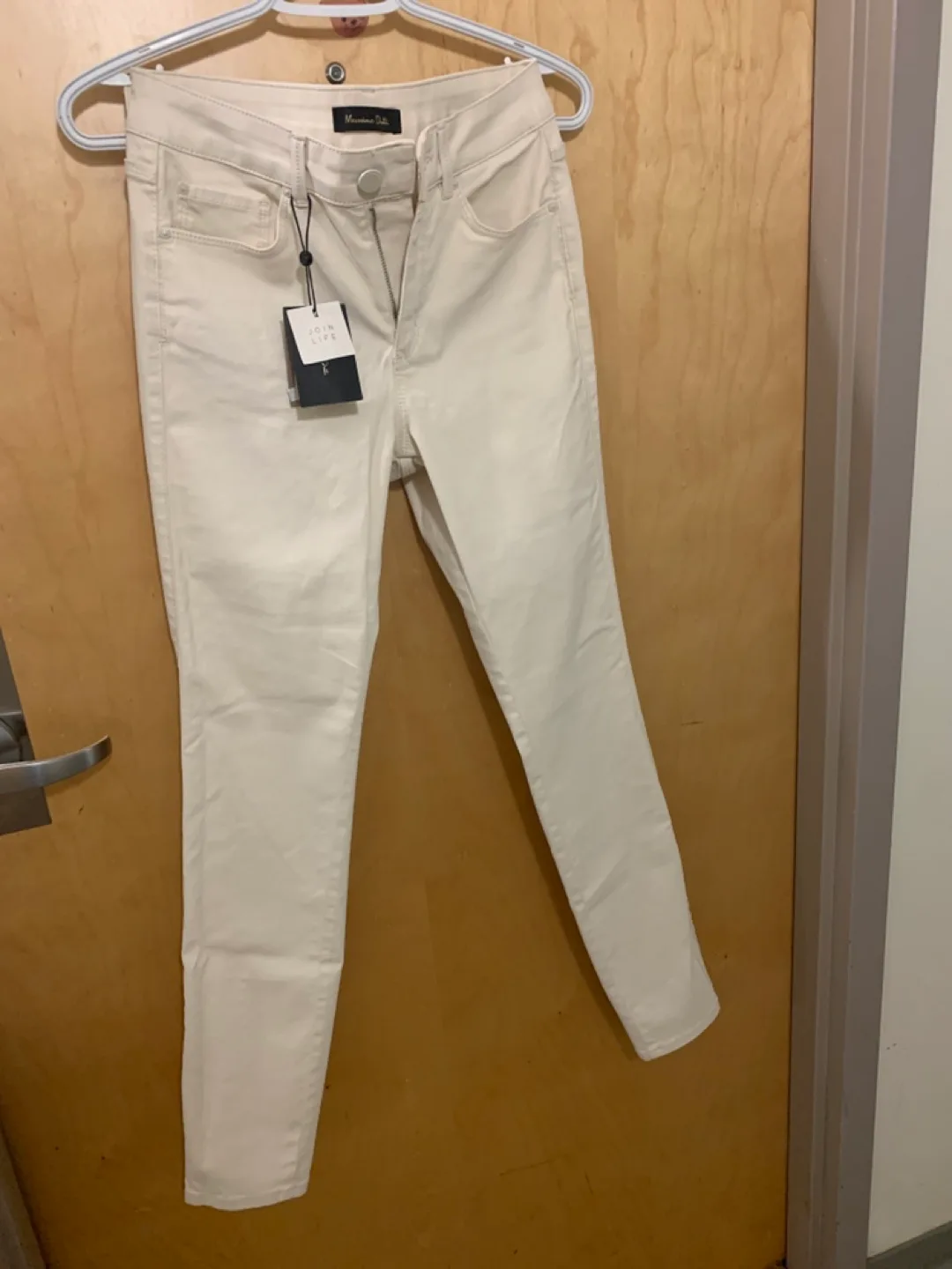 Massimo Dutti Mid Rise Skinny Jeans - Size 36 thumbnail