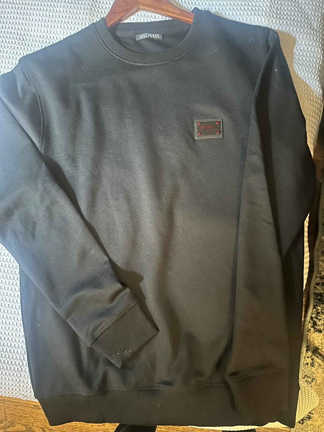 Balmain Black Sweatshirt thumbnail