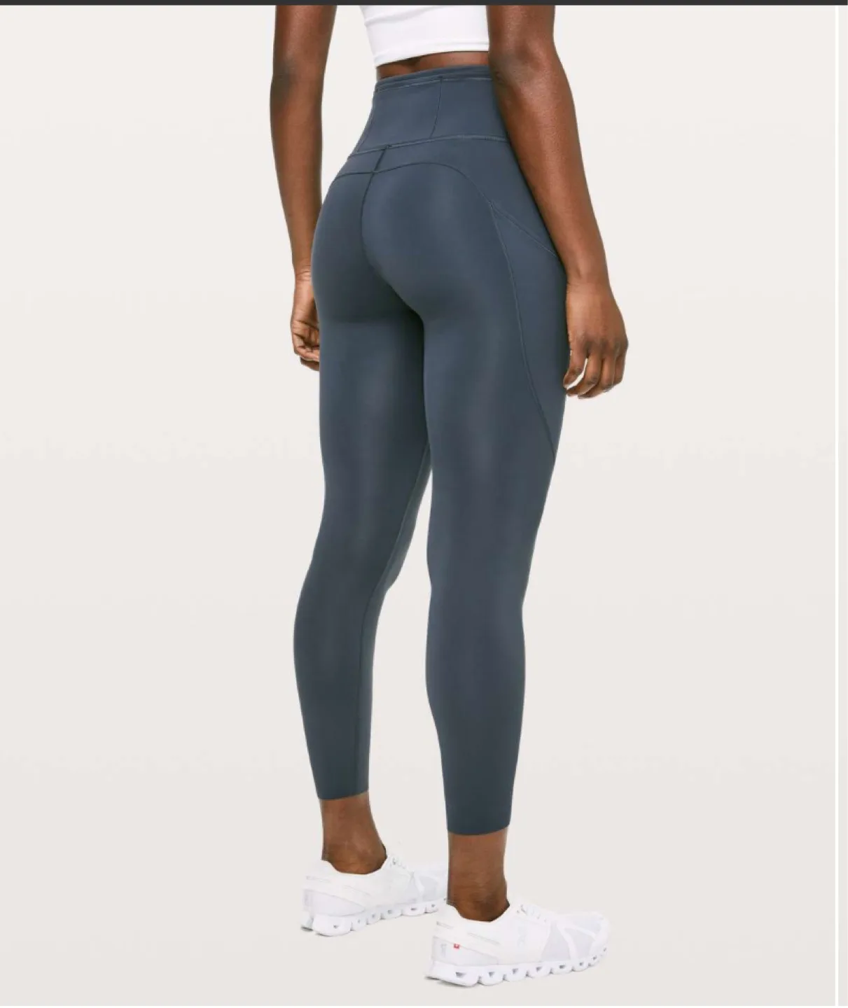 Lululemon Fast & Free 7/8 Tight I| *Non-Reflective Nulux 25" - 8 image indicator(2)