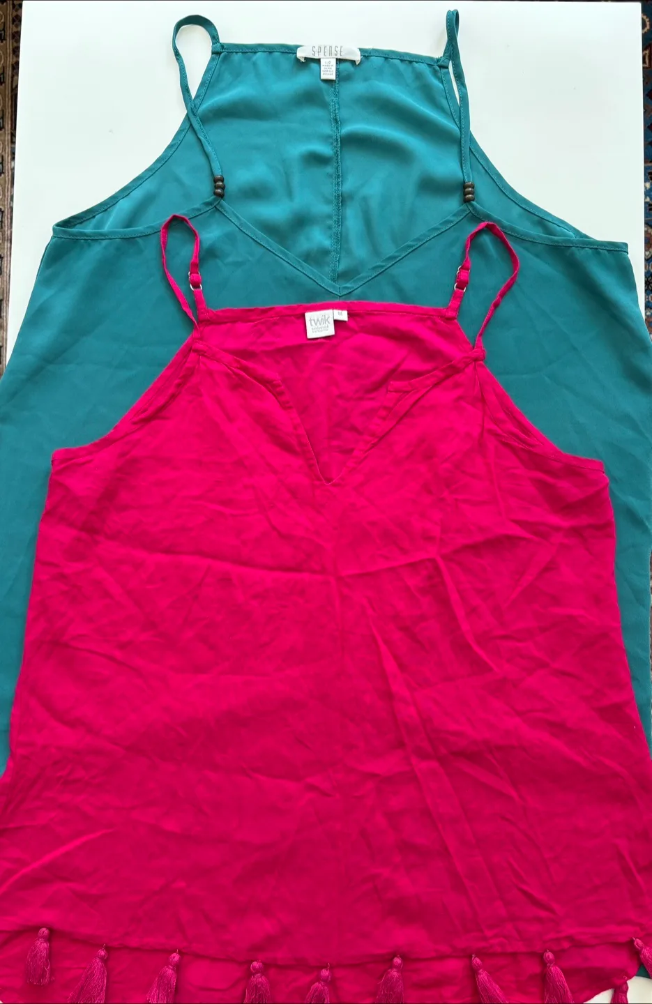 Spense & Twik Camisole Tank Tops - Size  M/L thumbnail