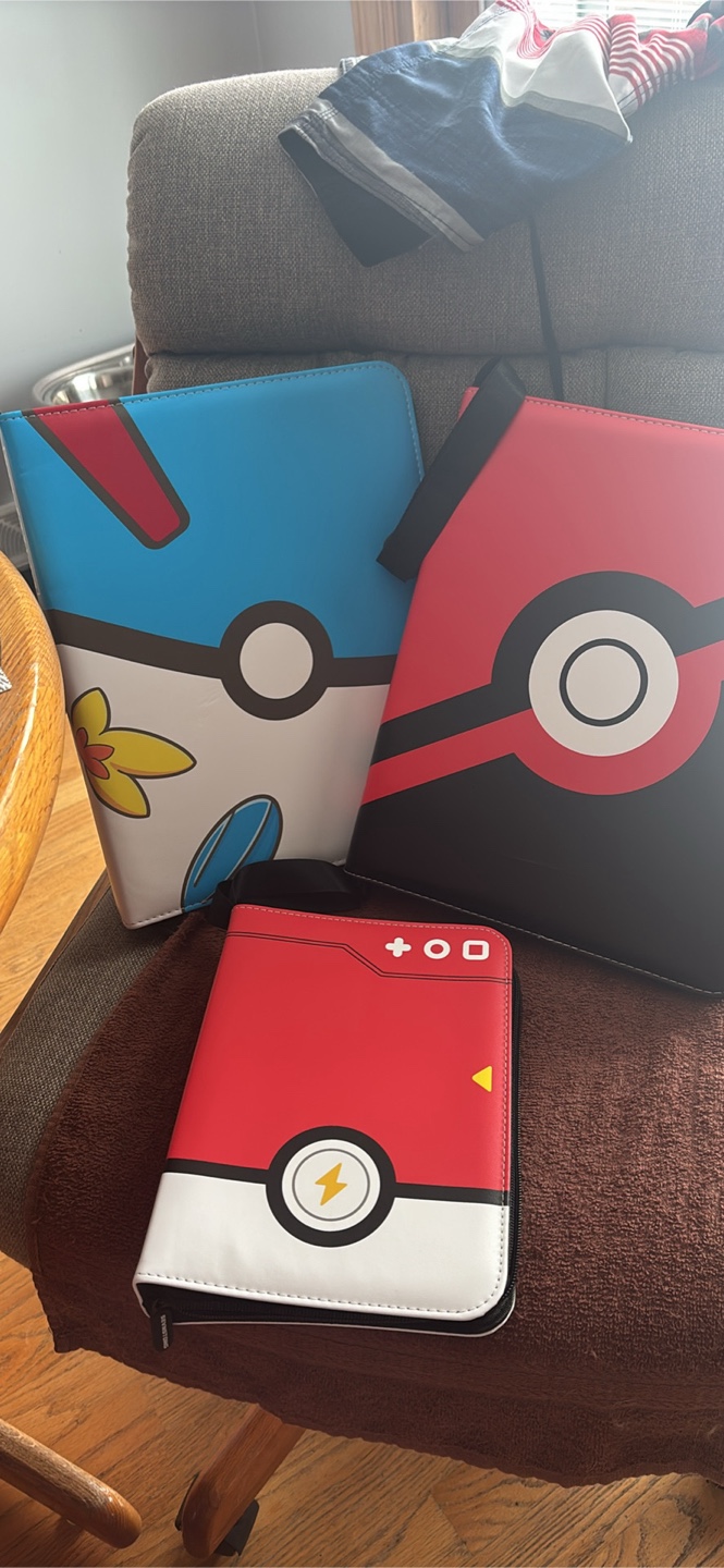 Pokémon Card Binders - Set of 3!