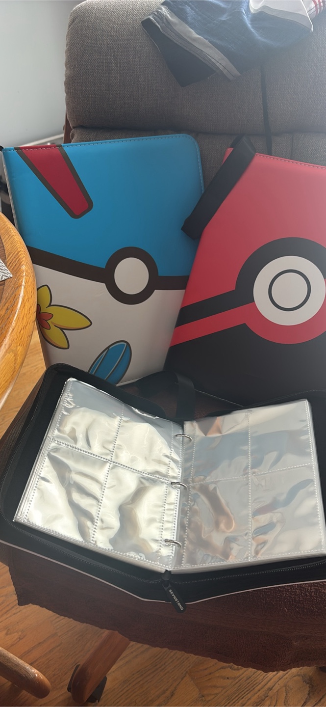 Pokémon Card Binders - Set of 3! - photo 2