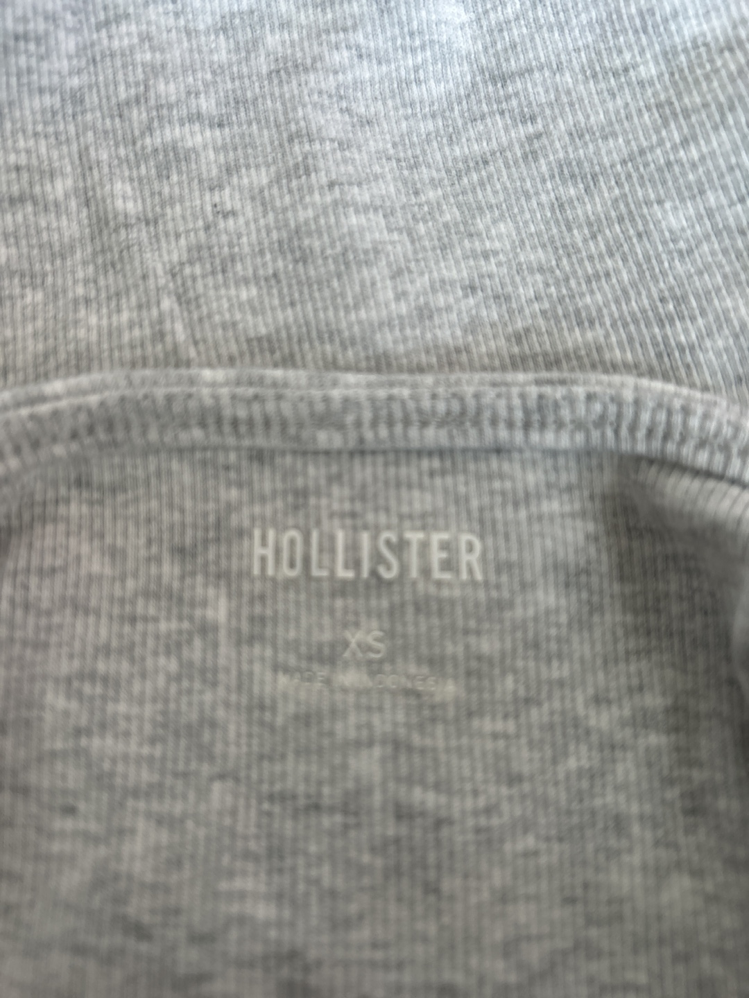 New Hollister Grey Lace Trim Cami - Size XS - photo 3