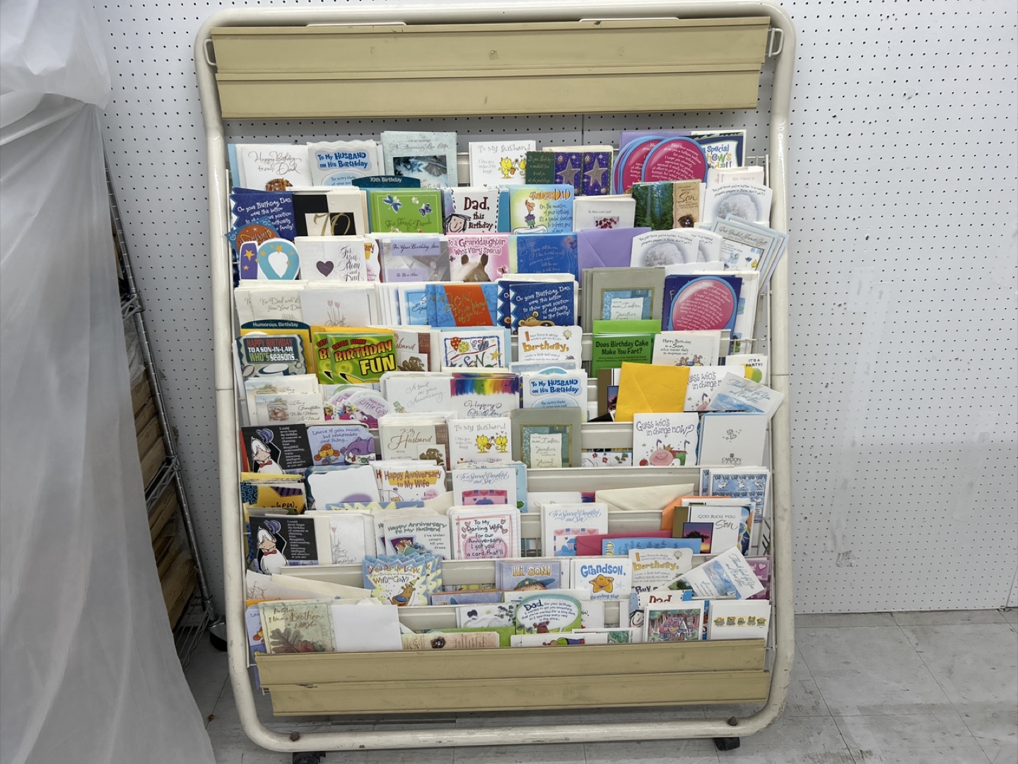 Greeting Card Display Rack
