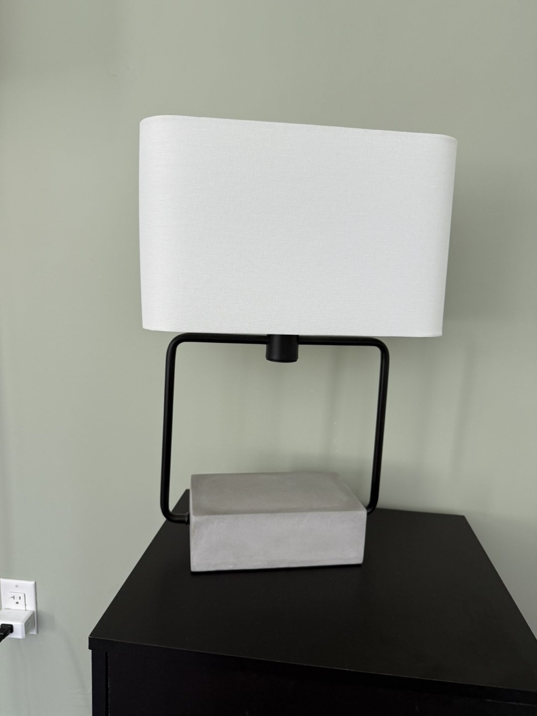 Modern White Table Lamp - photo 2