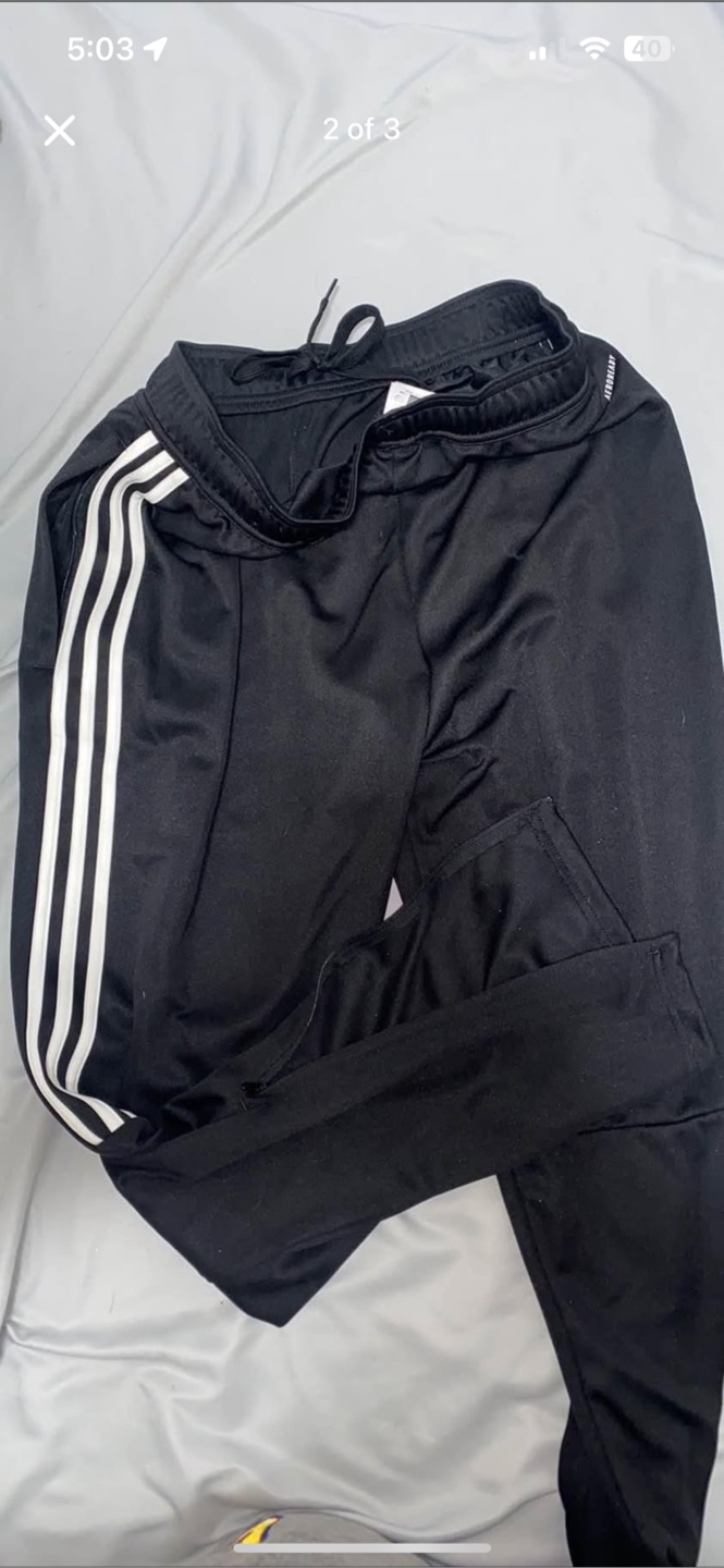 Adidas AEROREADY Track Pants - Size L - photo 2
