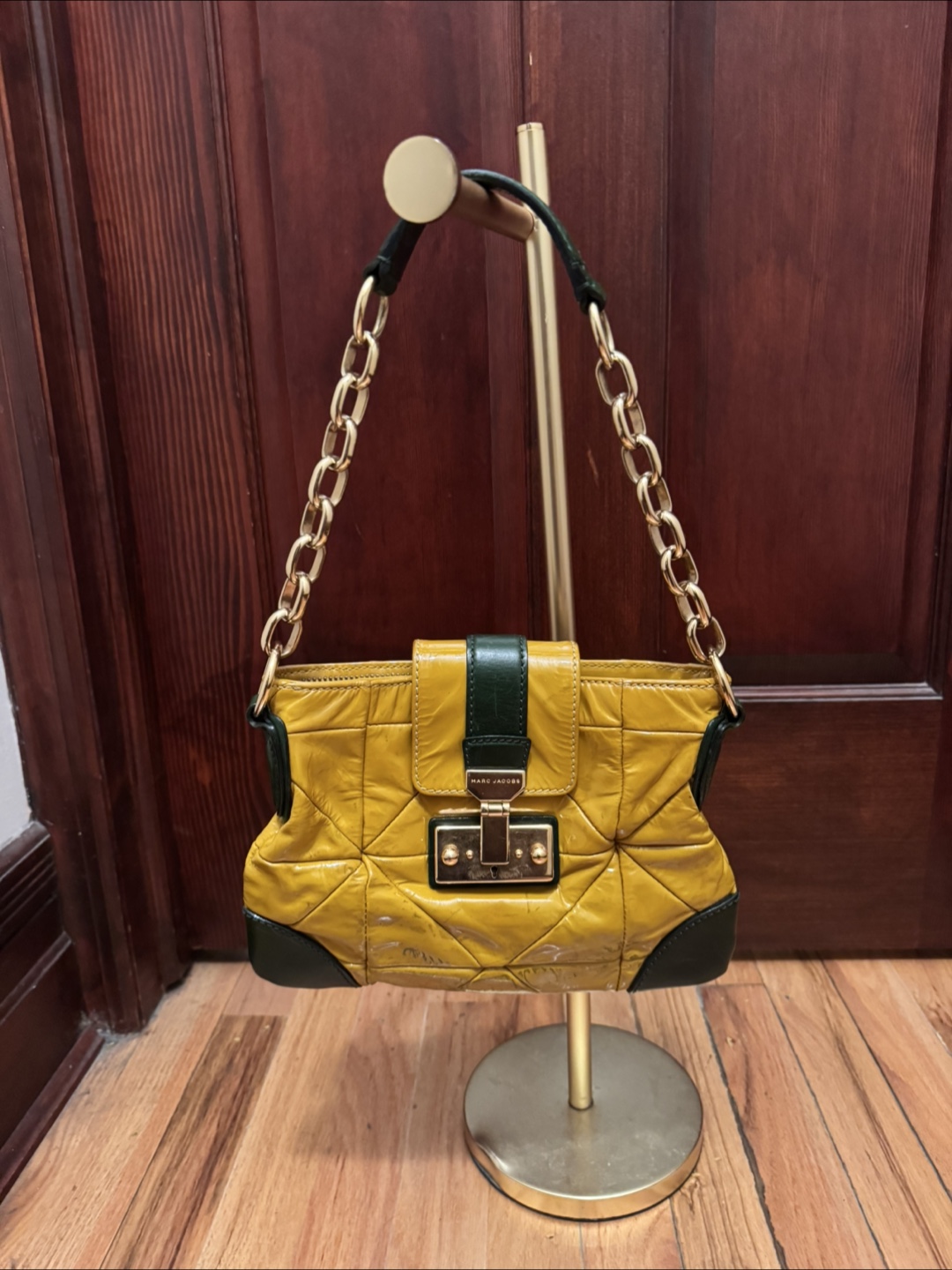 Marc Jacobs Mustard Yellow Shoulder Bag