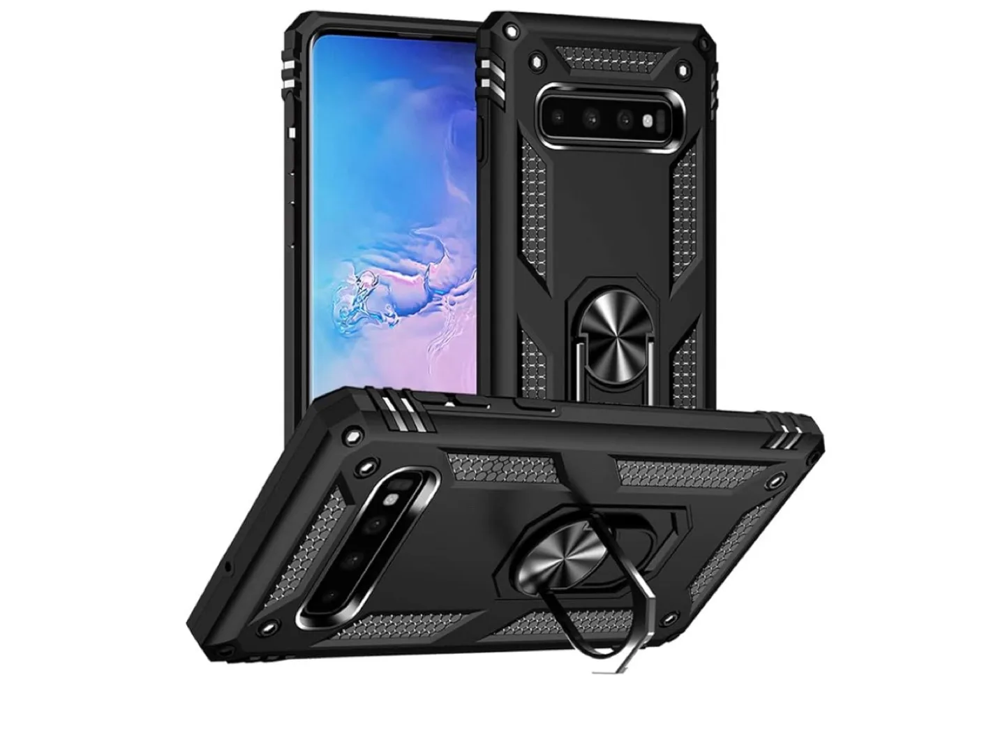 New Atump Samsung Galaxy S10 Plus Black Case image indicator(2)