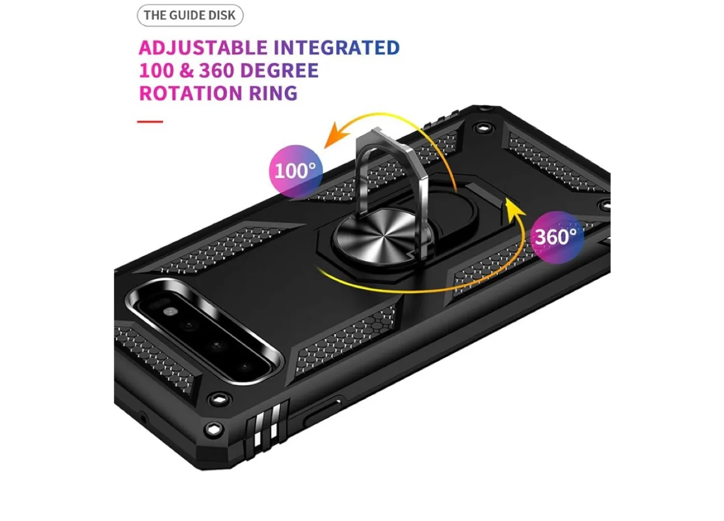 New Atump Samsung Galaxy S10 Plus Black Case image indicator(3)