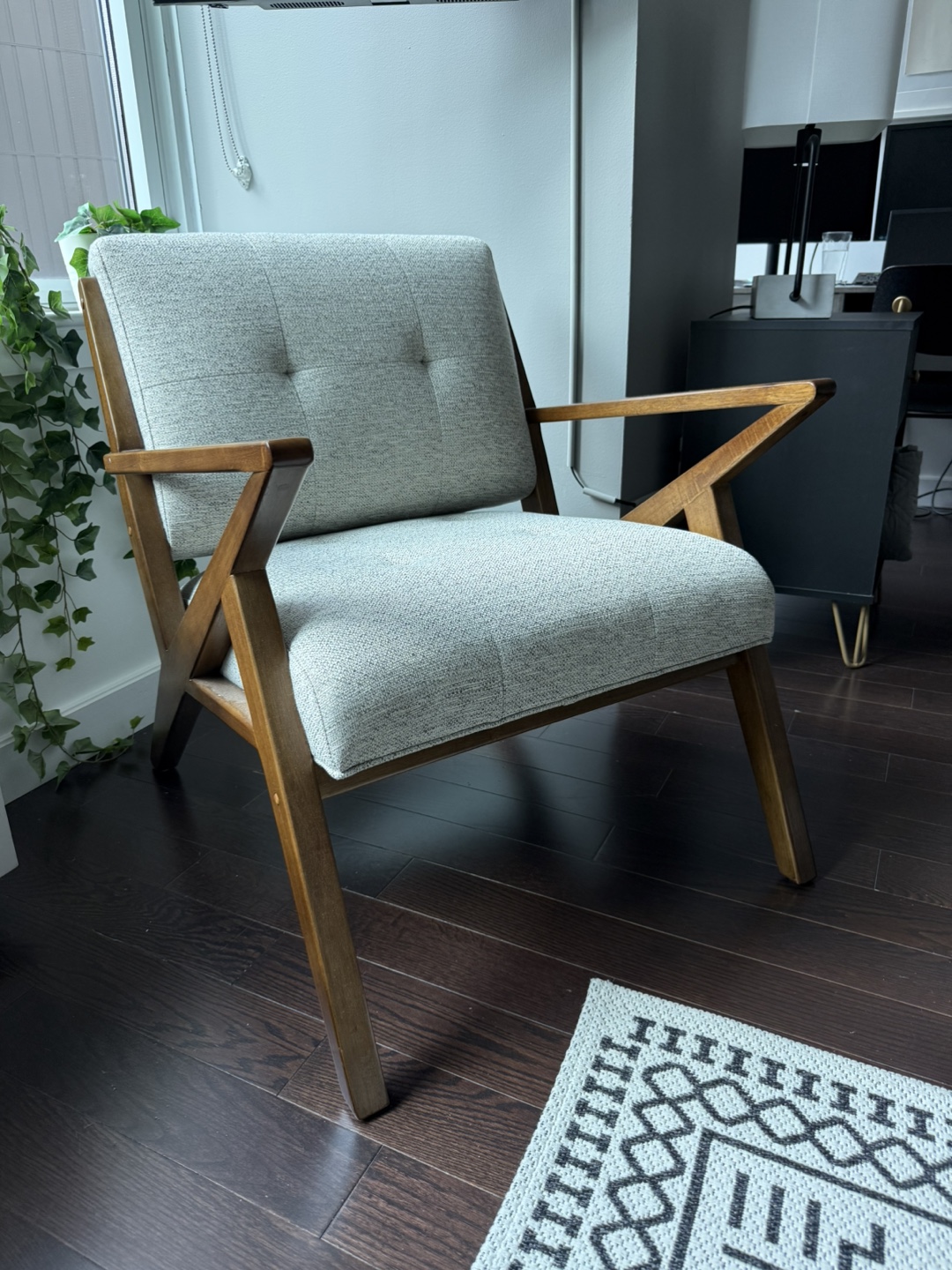 Accent Chair - Light Gray