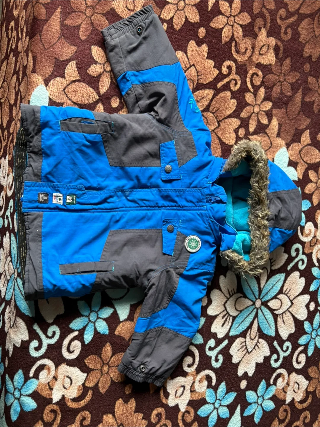 Kids' Blue Winter Jacket (Size 24 Months) thumbnail
