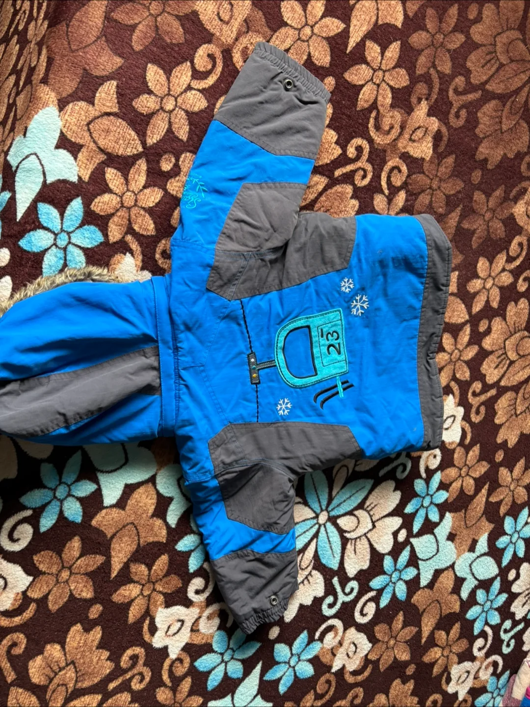 Kids' Blue Winter Jacket (Size 24 Months) image indicator(4)