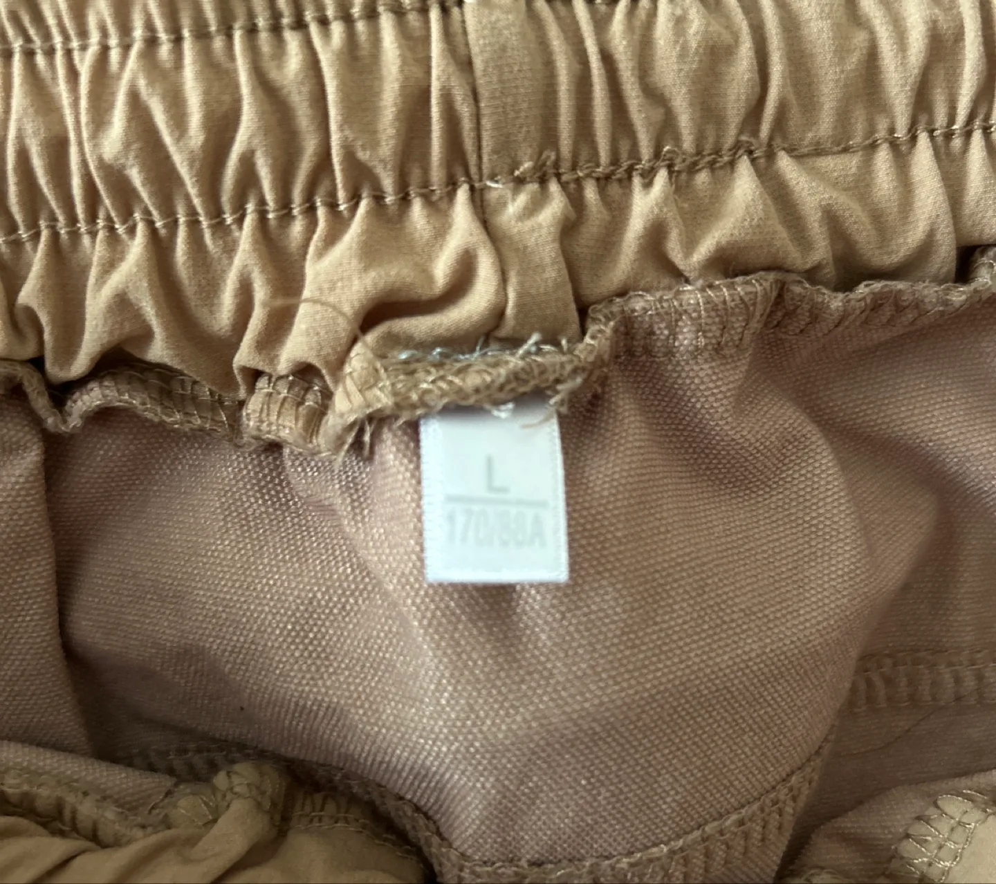 Beige Cargo Pants - Size L image indicator(3)