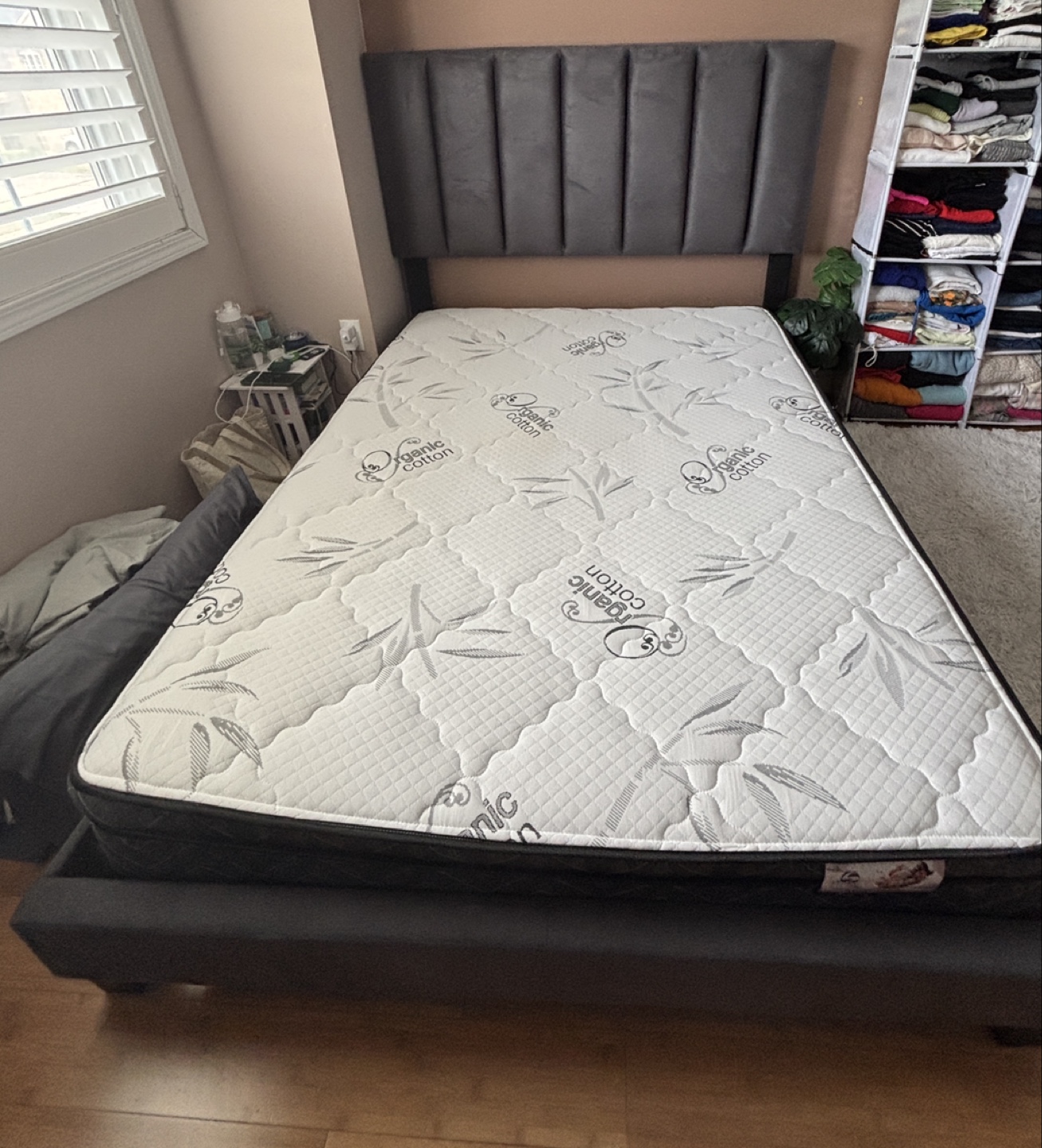 Double Size Bed Frame with Mattress
