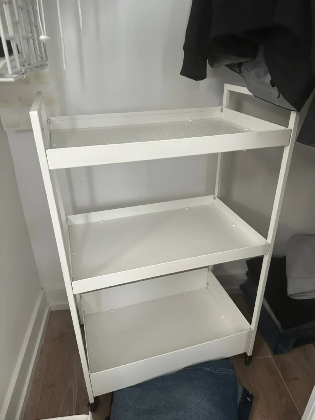 IKEA RÅSHULT Utility Cart - White thumbnail