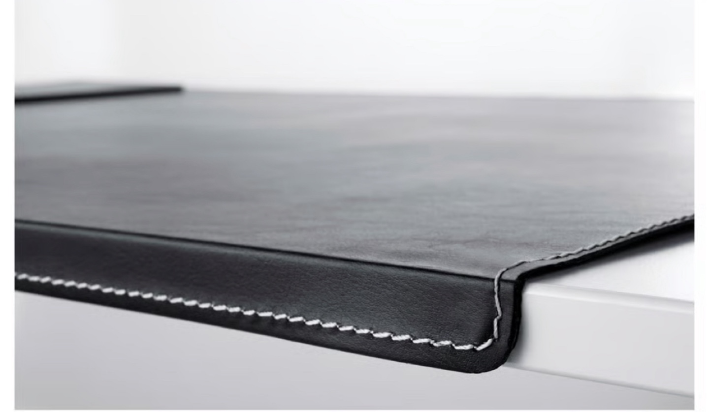 Black Half-Circle Desk Pad - photo 3