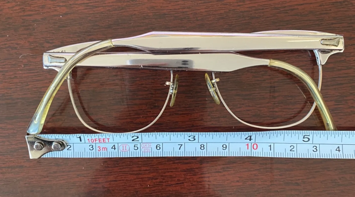RARE VTG:  “Clubman” Eyeglass Frames image indicator(7)