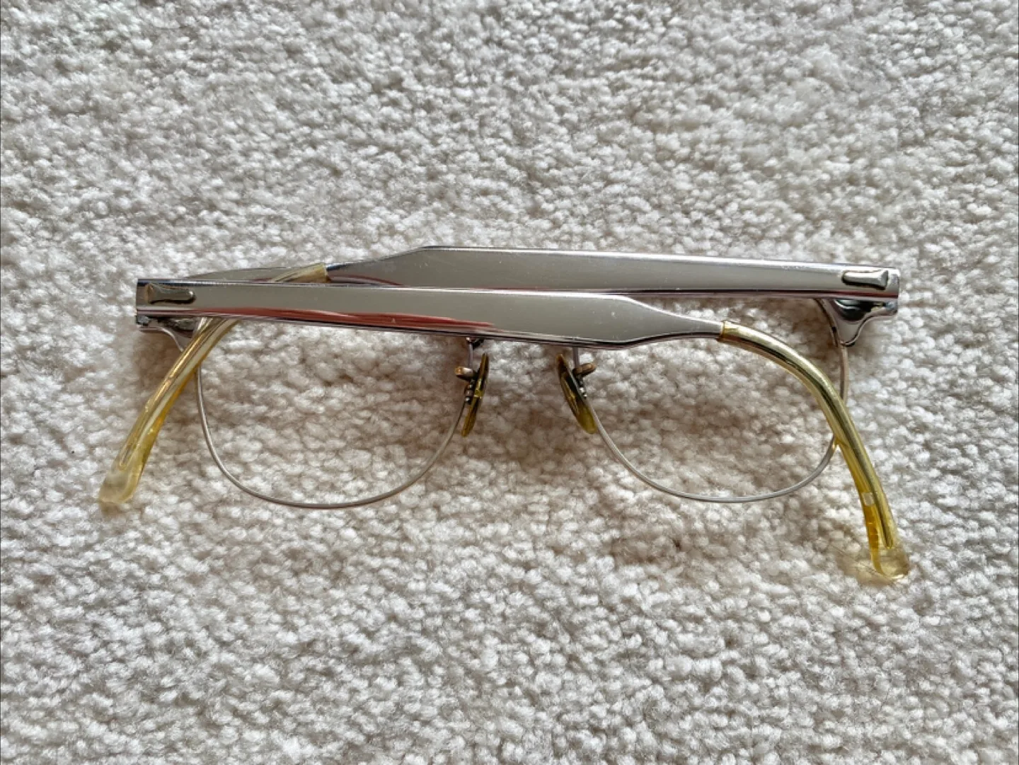 RARE VTG:  “Clubman” Eyeglass Frames image indicator(2)