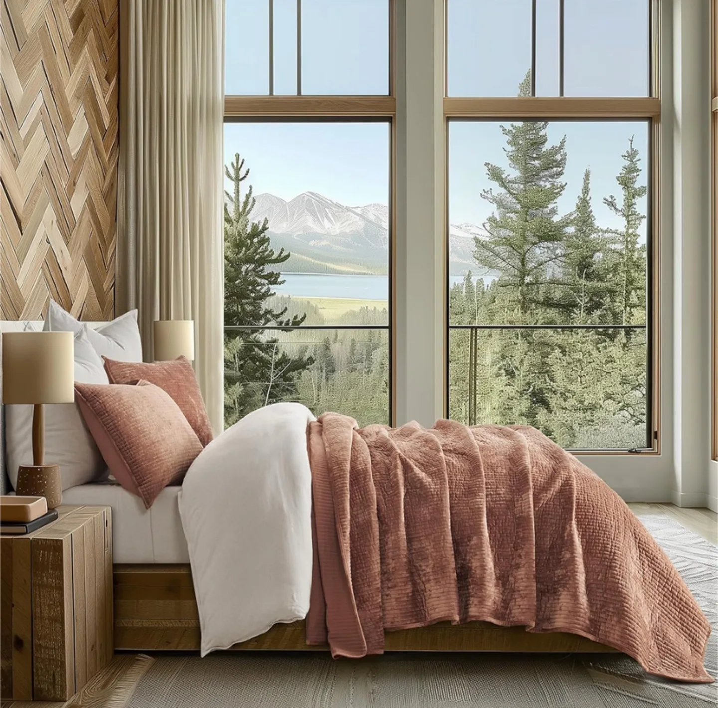 EVERGRACE Luxurious Soft Bedding Set Queen Size - New image indicator(3)