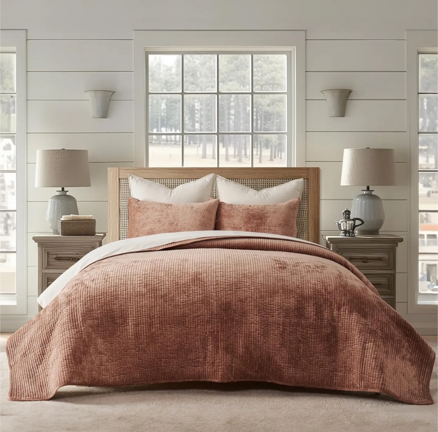 EVERGRACE Luxurious Soft Bedding Set Queen Size - New image indicator(6)