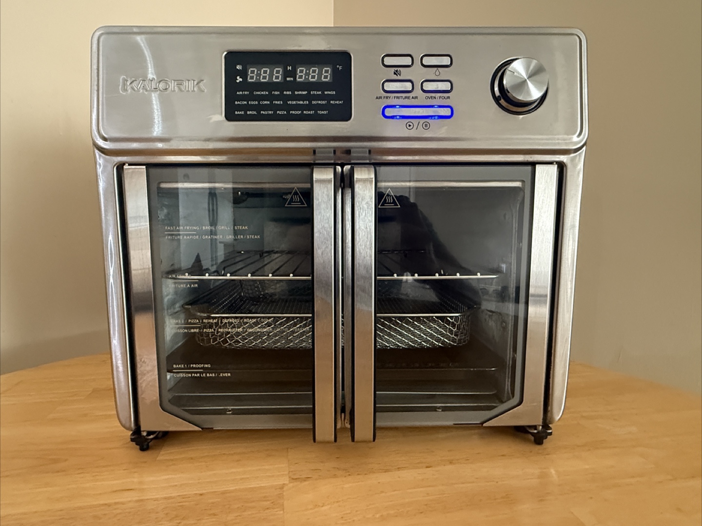 Kalorik MAXX 26QT Air Fryer Oven – Used with the Box - photo 3