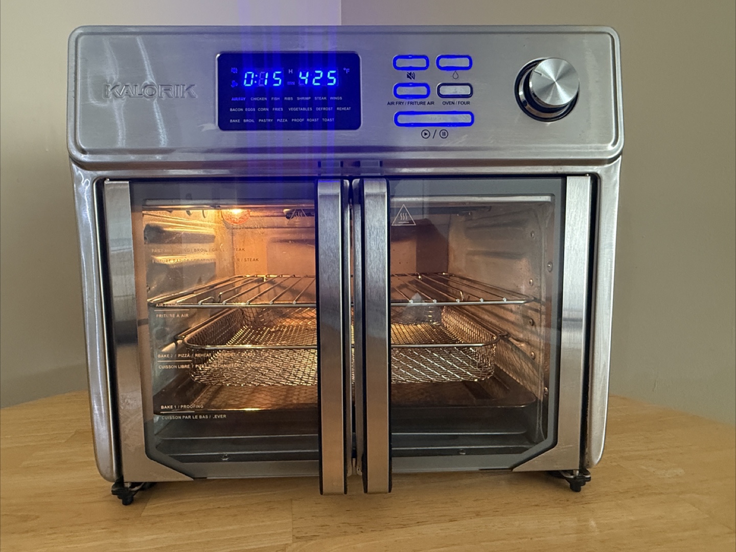 Kalorik MAXX 26QT Air Fryer Oven – Used with the Box - photo 5