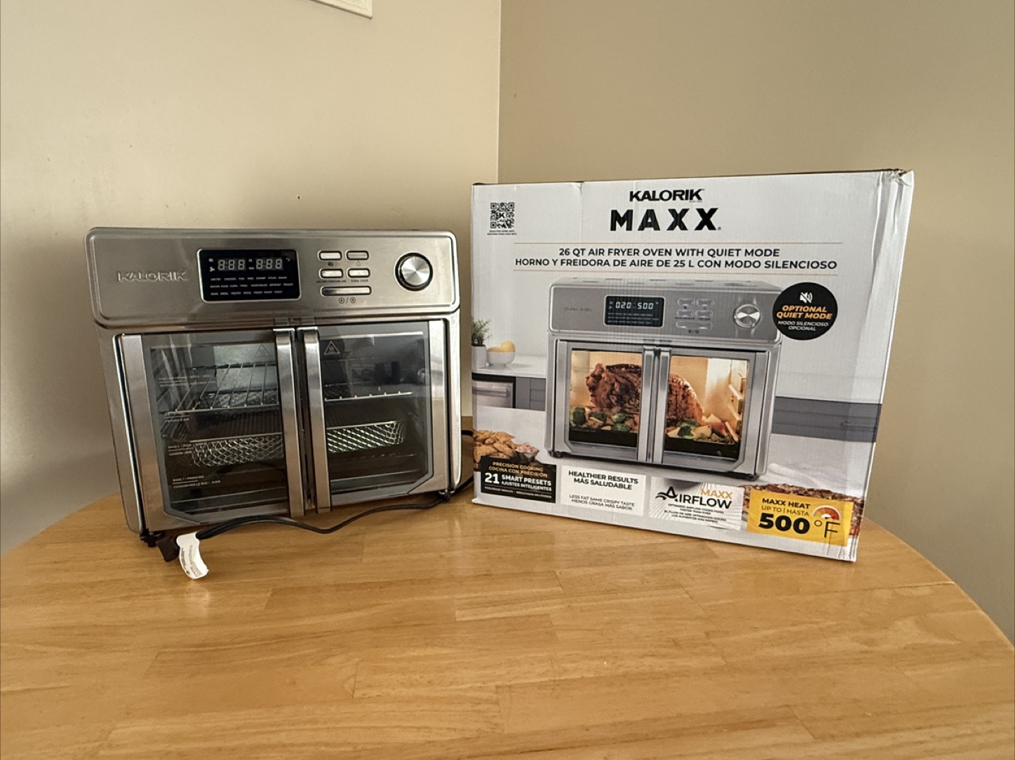 Kalorik MAXX 26QT Air Fryer Oven – Used with the Box