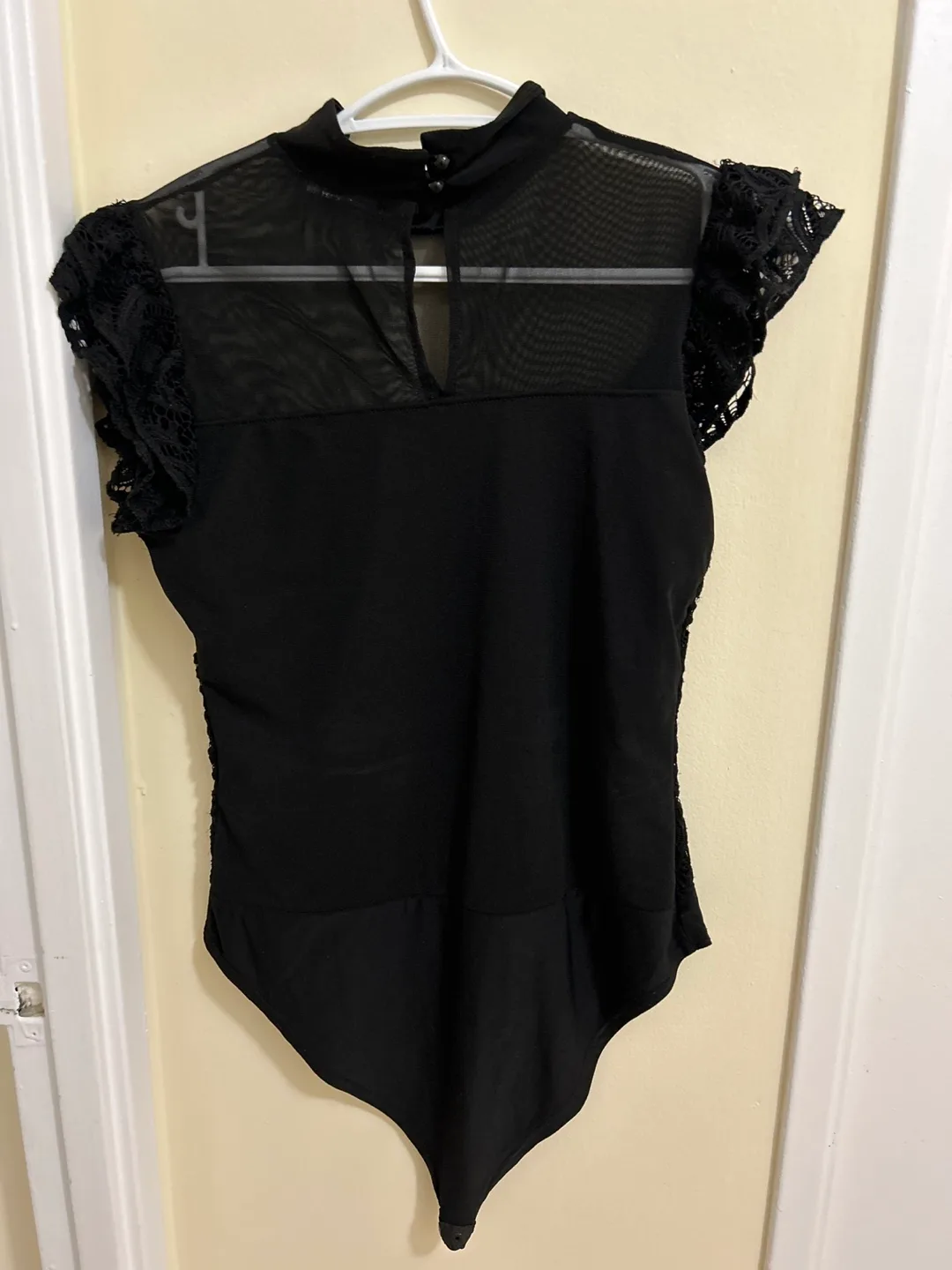 Black Lace Bodysuit image indicator(2)