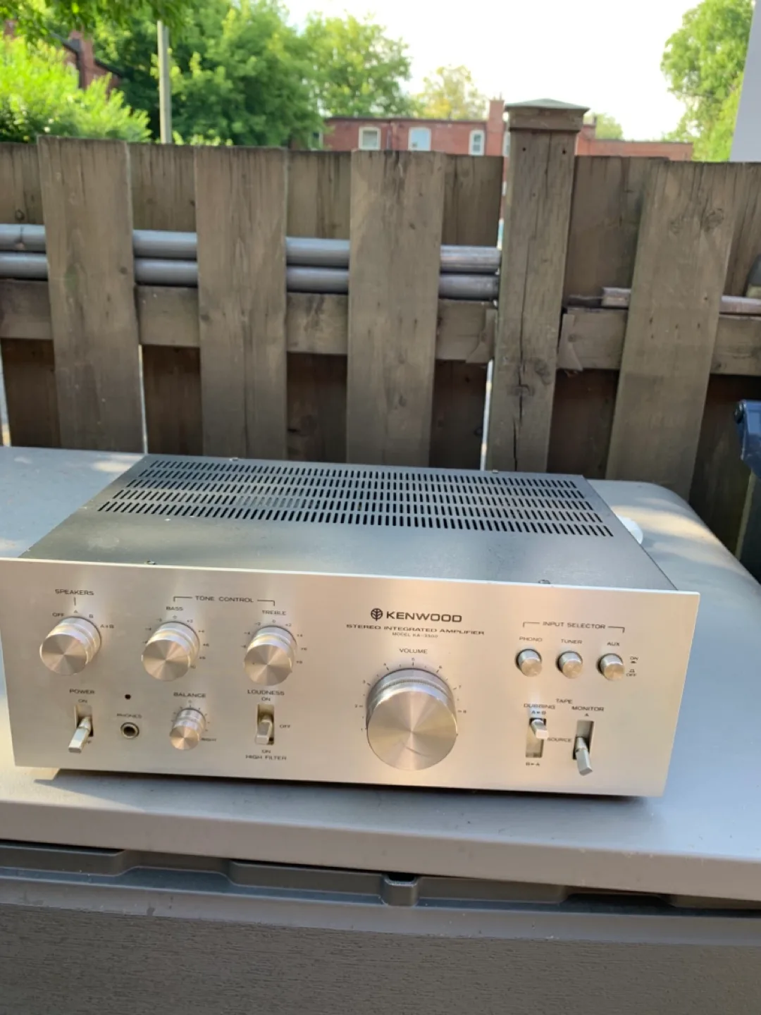 Kenwood Stereo Integrated Amplifier KA-3500 thumbnail