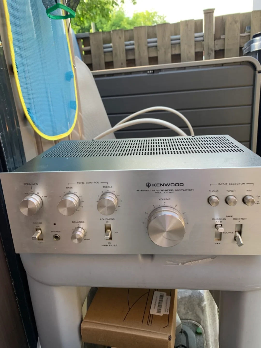Kenwood Stereo Integrated Amplifier KA-3500 image indicator(2)