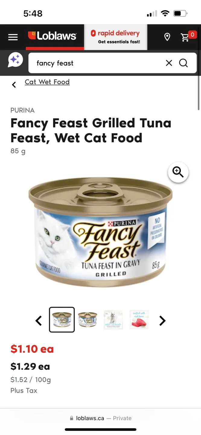 Fancy Feast (11 cans for $10) image indicator(2)
