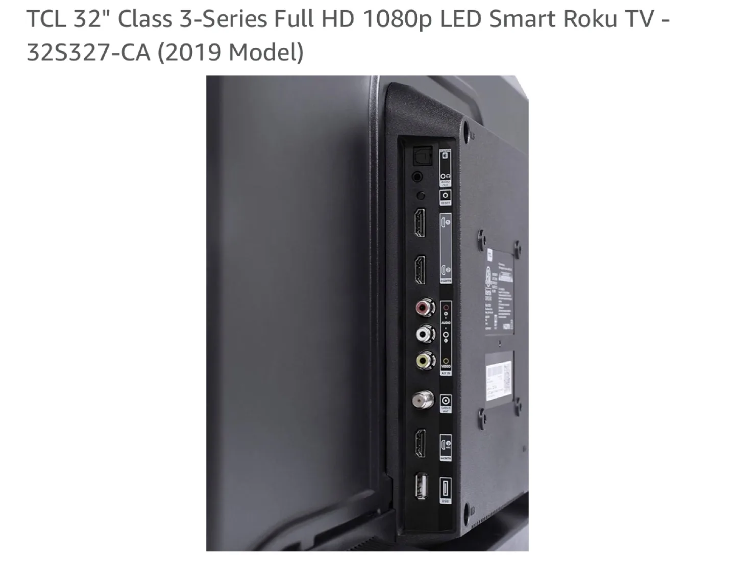 TCL 32" HD 1080p LED Smart Roku TV image indicator(4)