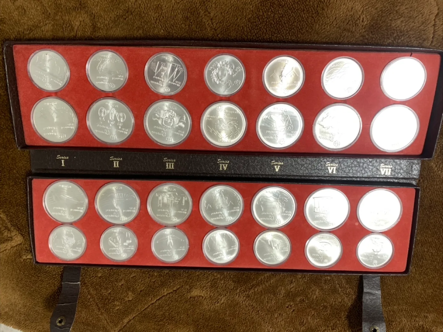 1976 Montreal Olympics Silver Coin Collection thumbnail